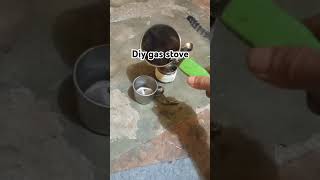 Diy gas stove for outdoorcamping bushcrafting [upl. by Ahserb]