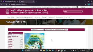 NCERT BOOK PDF FREE DOWNLOAD [upl. by Kingsly585]