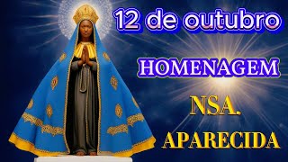 12 de Outubro 2024  Homenagem  Nsa Senhora Aparecida  CantoKaraokeLetra [upl. by Close861]