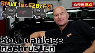 BMW 1er F2021 Soundsystem aufmotzen  Gladen Boxmore BMW DSP  Einbau Anleitung  ARS24 [upl. by Nyrem]