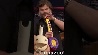 Jack Blacks Legendary SaxABoom 🎷  Otamatone amp Kazoo Cover Version [upl. by Acissaj]