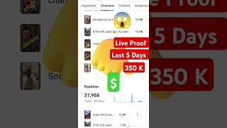 YouTube FIRST Payment 🤑 shorts bollywood song music love singer nangalchoudhary trending [upl. by Fidole]