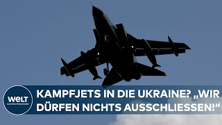 PUTINS KRIEG Kampfjets für die Ukraine quotWir dürfen nichts ausschließenquot I WELT Interview [upl. by Cowan]