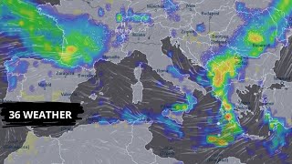 ΚΑΙΡΟΣ  30 Νοεμβρίου 2024  Μοντέλο ECMWF  Υετός  βροχές καταιγίδες  Στην Ευρώπη [upl. by Nedla86]