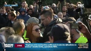 quotGilets jaunesquot Ingrid Levavasseur prise à partie par des manifestants [upl. by Saxena839]