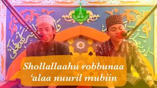 Shollalohu Robbuna Ala Nuril Mubin  Lyric [upl. by Fraya]