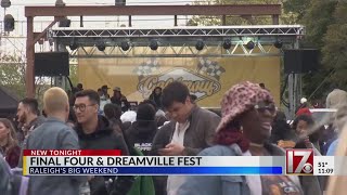 100000 visitors in downtown Raleigh this weekend for Dreamville Festival and Final Four [upl. by Niuqauj358]