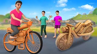 சிறிய மோட்டார் சைக்கிள்  Mini Motor Bike Story  3D Tamil Moral Stories  Maa Maa TV Tamil [upl. by Notnel]