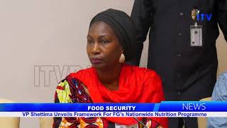 Food Security VP Shettima Unveils Framework For FG’s Nationwide Nutrition Programme [upl. by Hsu]