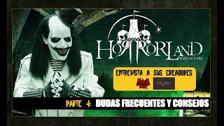 HORRORLAND Scream Park Dudas Frecuentes y Consejos [upl. by Ahdar]