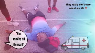 Seizure Prank ‼️‼️Gone Wrong cops were called Ft Floridamade Dee amp Svpremee Reeme [upl. by Eneluqcaj]