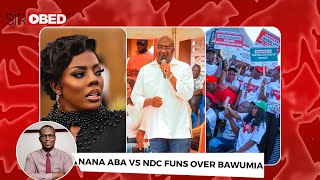 NEW BEEFNANA ABA ANAMOAH vs NDC SUPPORTERS over BAWUMIAS SOLUTION ON GALAMSEYFRE for FRE PAA [upl. by Rodie]