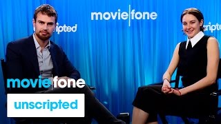 Insurgent  Unscripted  Shailene Woodley Theo James [upl. by Luisa]