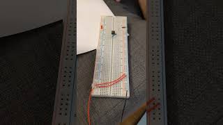 simple circuit with a momentary switch an LED and a resistor [upl. by Tabib]