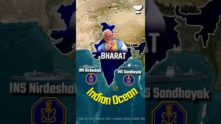 INDIAN NAVY in INDIAN OCEAN shorts india geopolitics indianarmy [upl. by Denton103]