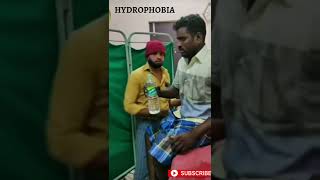 What is Hydrophobia  Fear of drinking water 😨 hydrophobic hydrophobia rabies dogbite shorts [upl. by Kelwin106]