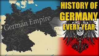 History of Germany amp Prussia every year [upl. by Valley]