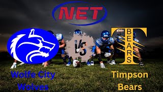 HS Football Wolfe City vs Timpson [upl. by Merfe]