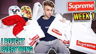 USING SUPREME ITEMS IN REAL LIFE I Bought Everything Ep 01 [upl. by Fabozzi]