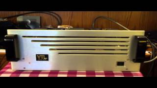 VTL ST85 power amp  demo with LS35A [upl. by Sirob]