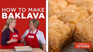 How to Make Flaky Buttery Baklava [upl. by Kerianne891]