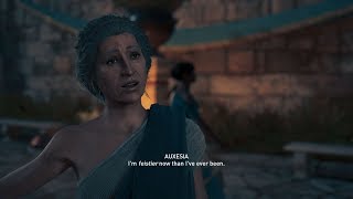 Assassins Creed Odyssey Auxesia Romance Alexios [upl. by Gambrill]