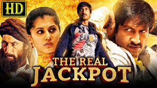 The Real Jackpot Sahasam South Action Hindi Dubbed Movie  Gopichand Taapsee Pannu Ali [upl. by Ayana391]