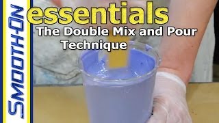 How To Mix Silicone Mold Rubber  Double Mix And Pour OOMOO Silicone  Mold Making Essential [upl. by Warp923]