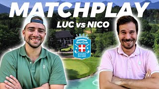 MatchPlay contre Luc TwoBrothersGolf  on attaque le retour du golf dAixlesBains [upl. by Eelsew]