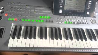 Yamaha Tyros 2 sound fault Same as on Tyros 3 [upl. by Ahsikym598]