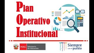 PLAN OPERATIVO INSTITUCIONAL  POI [upl. by Yllut714]