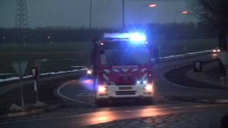 PRIO 1 TS529 PRIMEUR HA183 HA081 ZEER GROTE BRAND GRIP 4 CHEMIEPACK VLASWEG MOERDIJK [upl. by Ayekahs]