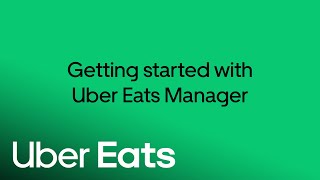 Uber Eats Manager Overview  Uber Eats [upl. by Adolphus]