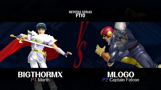 RETOTAS SERIAS 1  FT10  Mlogo vs BigThorMX  Melee [upl. by Osmond]