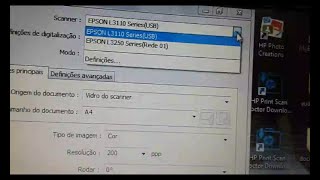 Como digitalizar scanear várias paginas para o mesmo arquivo PDF Epson L3110 [upl. by Aitital]