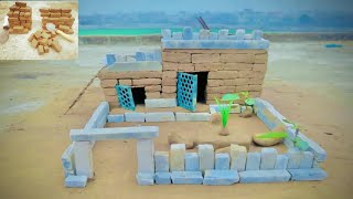 Mini clay House And dog House How To Make Mini house And 🐶 [upl. by Llednahs859]