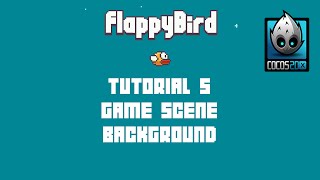 Cocos2dx Flappy Bird C Tutorial 5  Game Scene Background [upl. by Ettenyar]