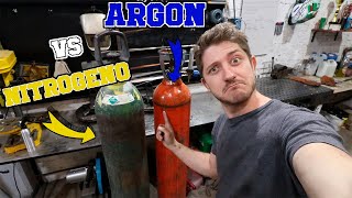 Argon vs Nitrogeno como soldar inoxidable BIEN [upl. by Nere]