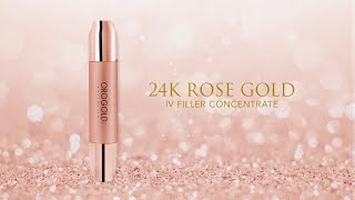 24K Rose Gold IV Filler Concentrate  Orogold Cosmetics [upl. by Valerie]