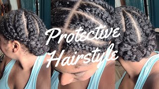 Protective Hairstyles for Natural Hair  Keep Your Hair Healthy amp Growing [upl. by Nannerb]