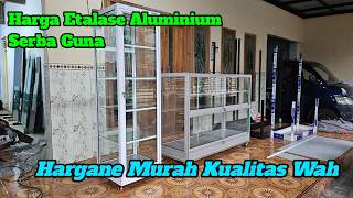 Harga Lemari AluminiumEtalase Aluminium pandawaaluminium [upl. by Feliks]