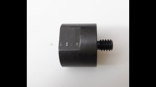 Angle Grinder adapter for Roloc type 2in holder [upl. by Adnohsirk]