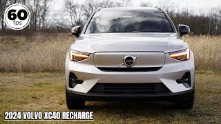 2024 Volvo XC40 Recharge Review  The Range Surprised Me [upl. by Kirre383]