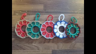 🎄GHIRLANDE NATALIZIE SUPER VELOCI CROCHET🎄 [upl. by Nwaf]