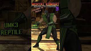 MORTAL KOMBAT UMK3 REPTILE IN ALL MK GAMES EVER mk1characters mk1noobsaibot mk1 [upl. by Kho]