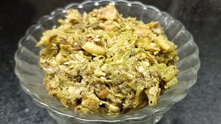 Maharashtrain Green Chilli Thecha Recipe  Thecha Recipe  Green Chilly Thecha  Spicy Thecha [upl. by Levi]