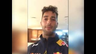 Verstappen Ricciardo Funny Moment Facebook Live [upl. by Guadalupe429]