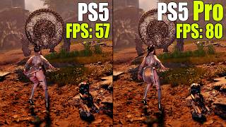 Stellar Blade on PS5 vs PS5 Pro  Loading Graphics Resolution and FPS Test [upl. by Islek]