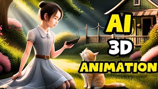 How to Make A 3D Animation Video With AI  AI Animation Tools [upl. by Ion266]