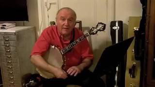 quotShine On Harvest Moonquot Dixieland Banjo Tutorial Eddy Davis [upl. by Ettena]